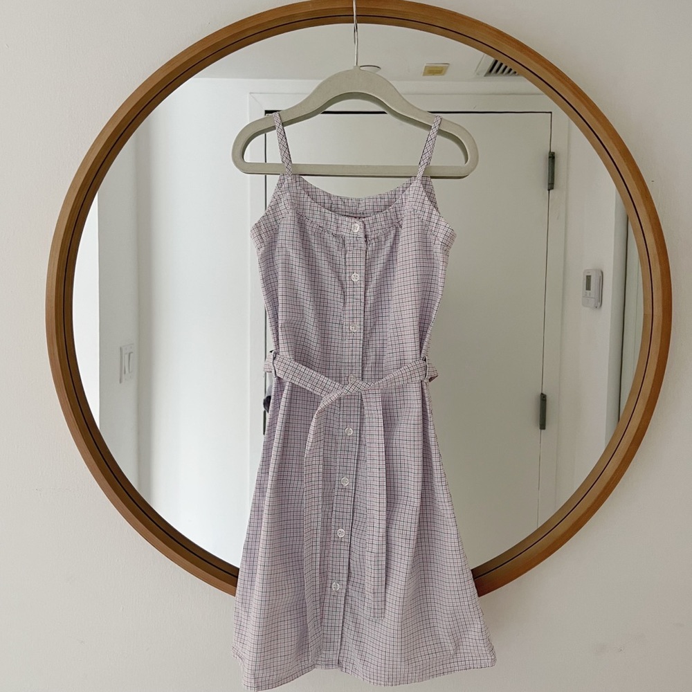 Steven Alan Button Closure Sleeveless Dress Size 7